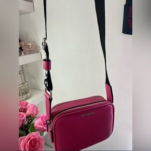 Karl Lagerfeld Pink Crossbody Bag